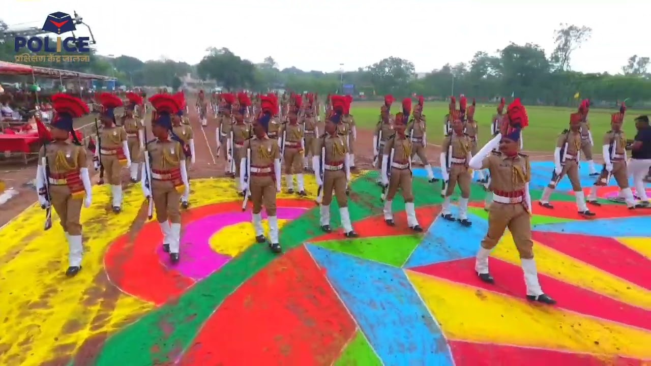 Maharashtra Police Training Center Jalna Session No.97 Batch Passing Out Parade