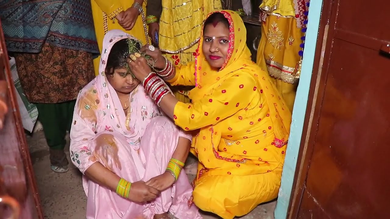 Haldi Function #wedding #Haldi