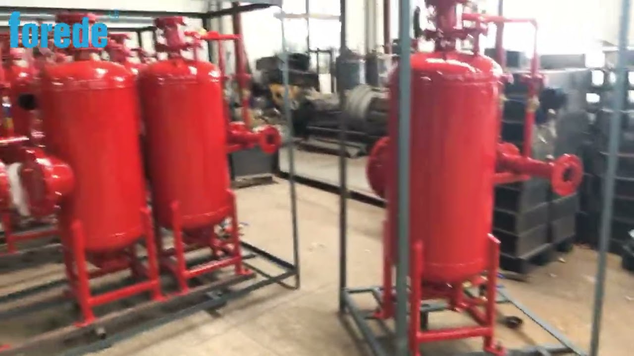 FOREDE Foam Bladder Tank