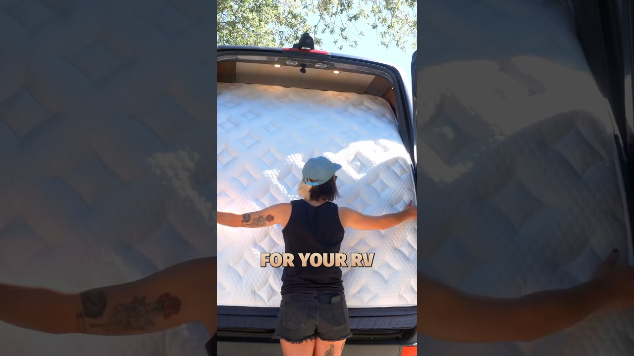 What Should You Look For In An RV Mattress? #sleep #shopping #mattress #rvlife #vanlife