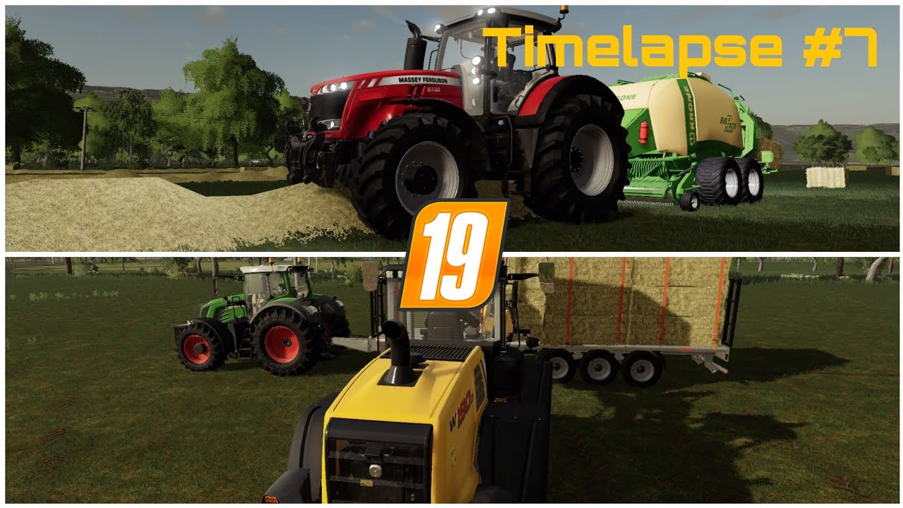 Ls19 Timelapse #7 Stappenbach Seasons: Der Heu Marathon 🚜💨🌱(PS4)