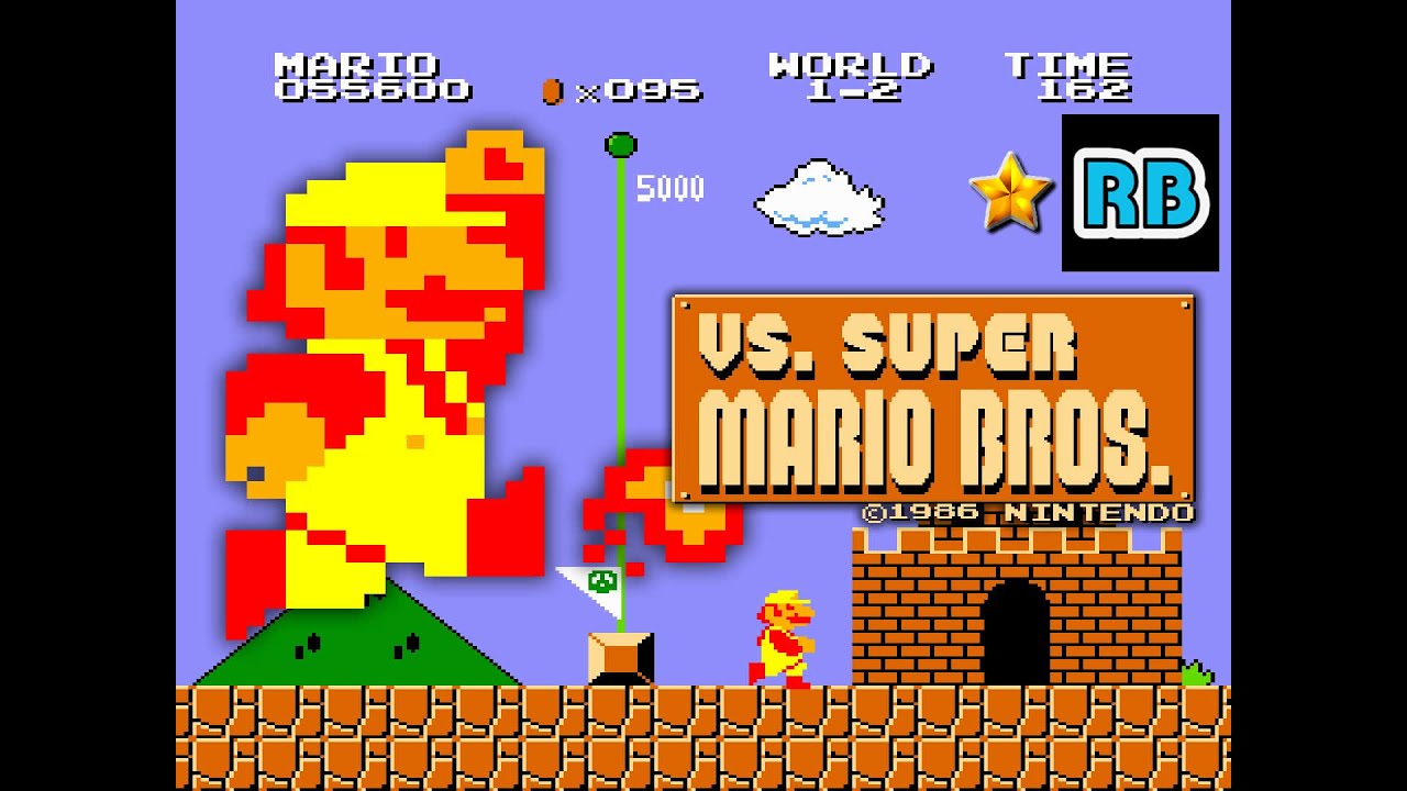 1986 [60fps] Vs. Super Mario Bros. NoDamage NoWarp ALL