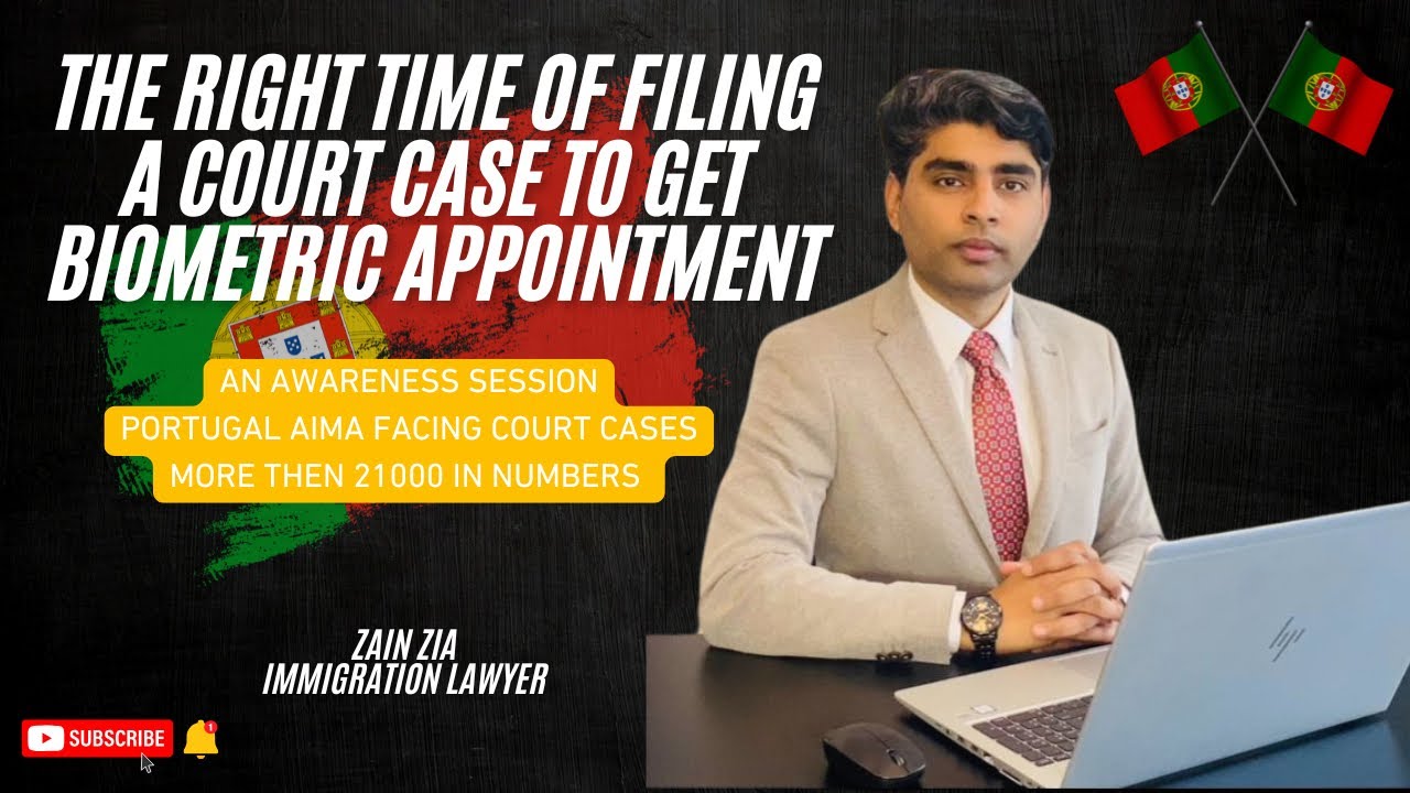 RIGHT TIME OF COURT CASE ? | BIOMETRIC APPOINTMENT OF AIMA PORTUGAL 🇵🇹