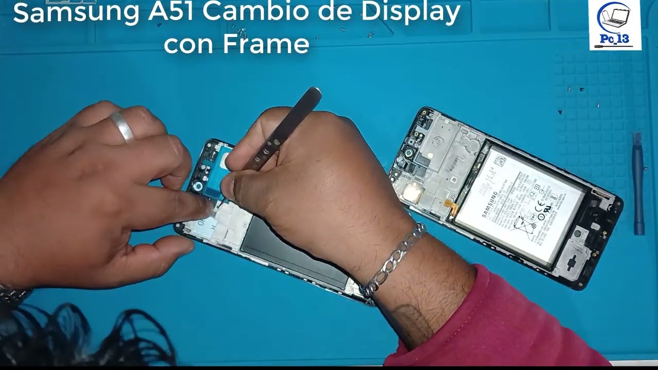 Cambio de Display Samsung a51