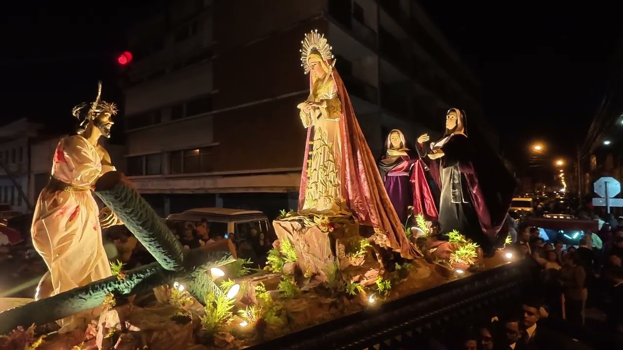 Semana Santa 2026 Guatemala: Solemne Procesión de María Santísima Templo de San Francisco, zona 1
