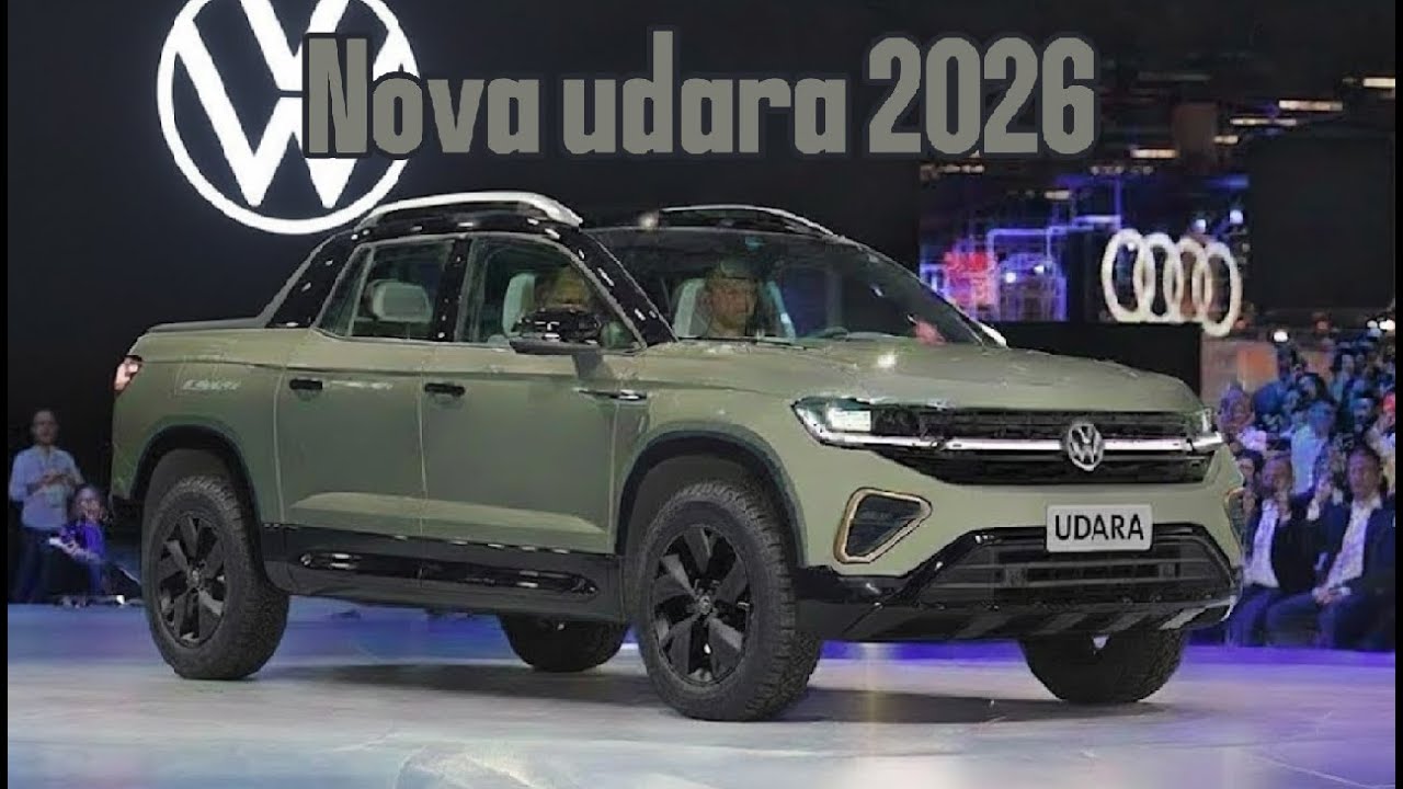 Nova picape intermédia da VW udara para 2026