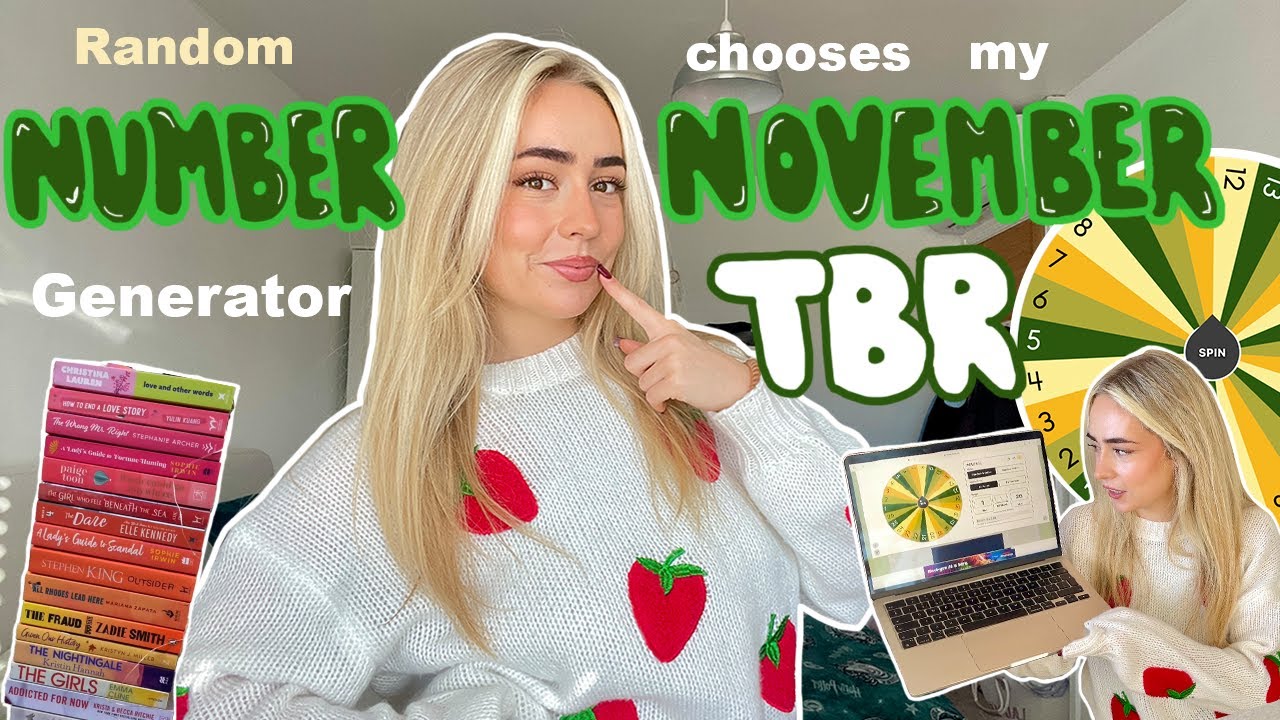 Random number generator chooses my NOVEMBER TBR!⭐️