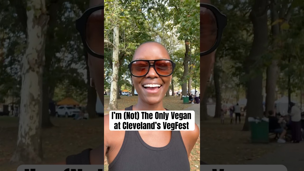 Не единственный веган на VegFest в Кливленде #vegan