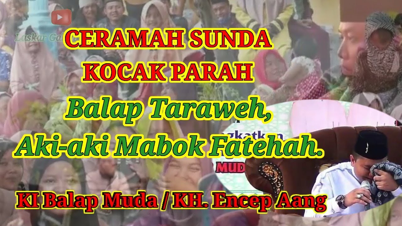 BALAP TARAWEH || AKI-AKI MABOK FATEHAH