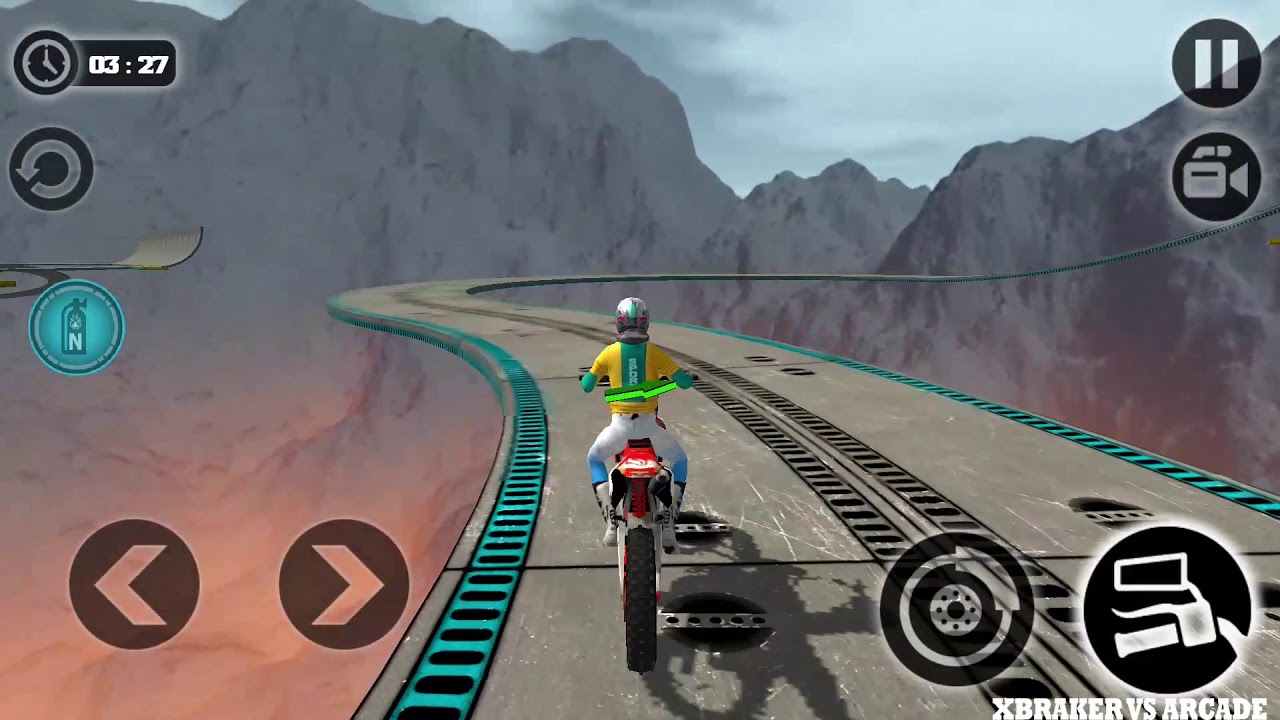 Impossible Motor Bike Tracks: All Motors Unlocked Game Stunts - Android GamePlay Crazy Stunts