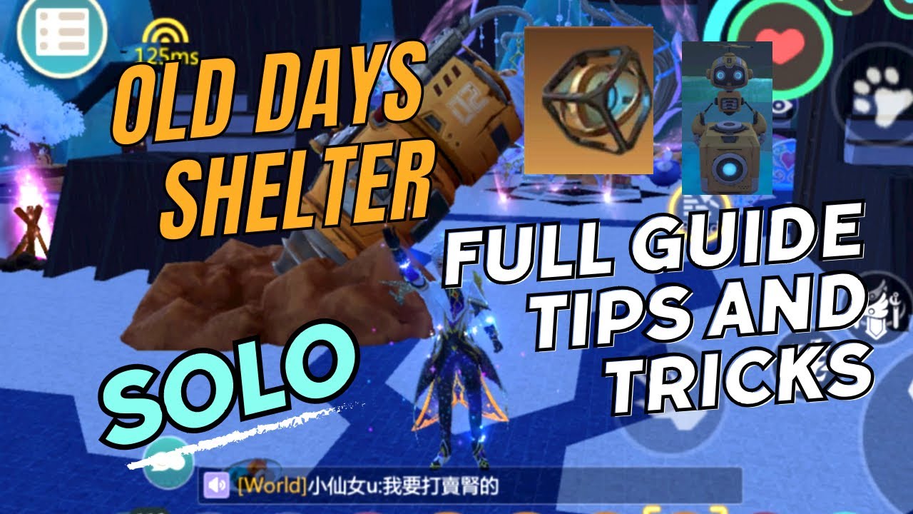 Old Days Shelter (Drill) FULL GUIDE , Tips And Tricks | How To Solo Beat The Shelter | Utopia Origin