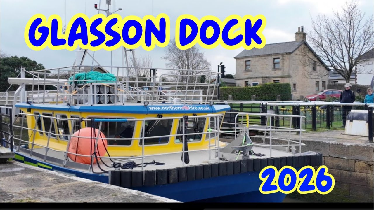 Glasson Dock from Sea, Land and Air !!!