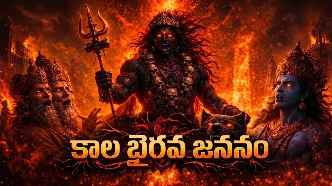 Why Shiva Created Kala Bhairava? | Kaala bhairava  Story #kalabhairava #shivapurana 