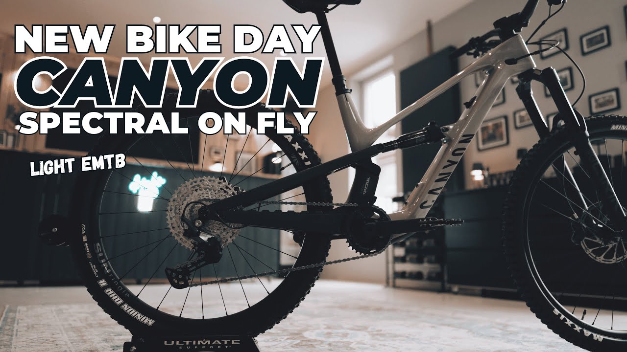 NEW BIKE DAY // Canyon Spectral on Fly Light EMTB mit TQ Motor