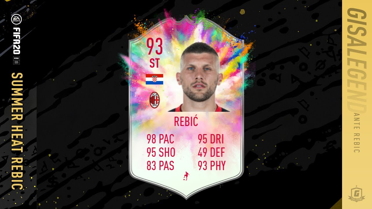 FIFA 20 Summer Heat Ante Rebic SBC Guide - 93 Rated, 140k Spend & 30k Worth of Packs