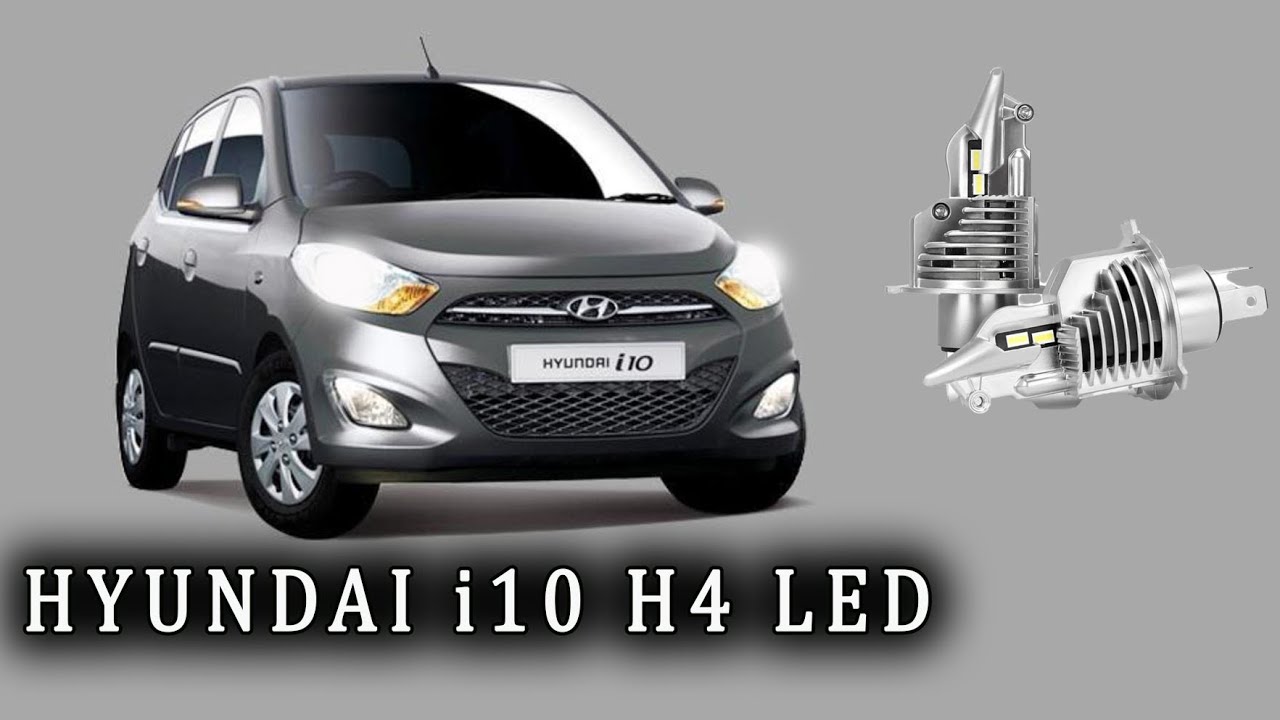 Hyundai i10 upgrade to LED headlights