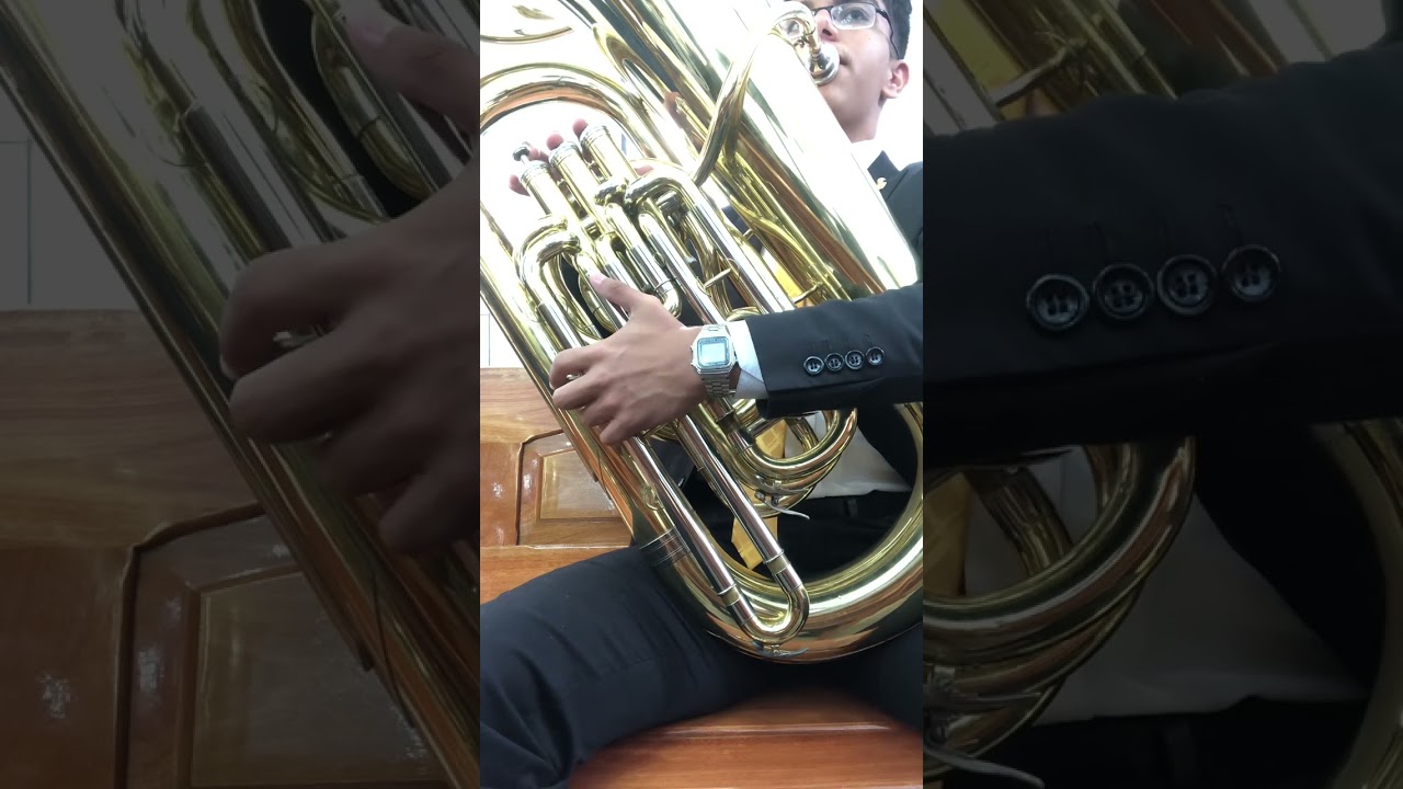 HINO 243 - É JESUS O NOSSO INTERCESSOR 🙏🏻🙌🏻 tuba em mib