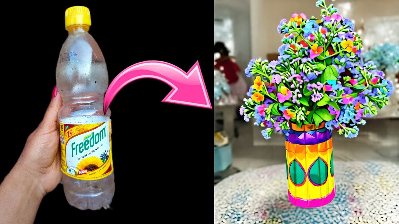 ତେଲ ସରିଗଲା ପରେ ତେଲ bottle କୁ ଫୋପାଡି ଦେଉଥିଲେ video କୁ ଥରେ ନିଶ୍ଚିତ ଦେଖନ୍ତୁ। plastic bottle craft🌻🌻