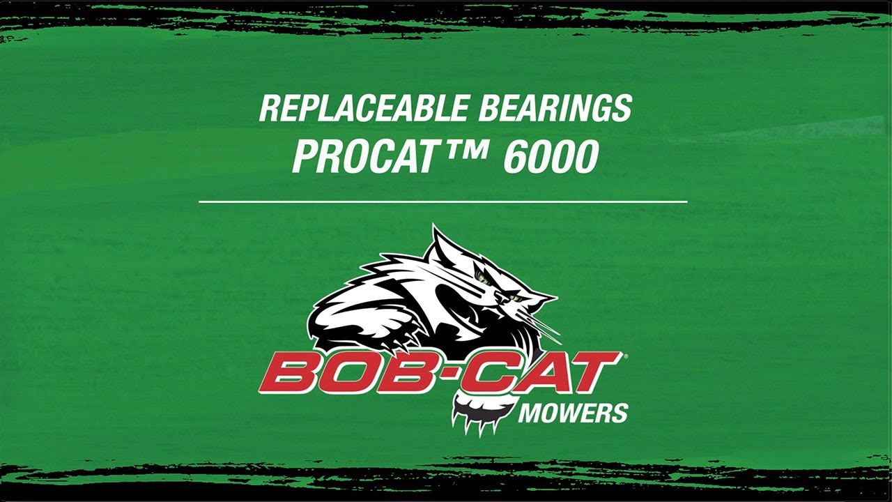 BOB-CAT Nuts & Bolts - ProCat 6000 Replaceable Bearings