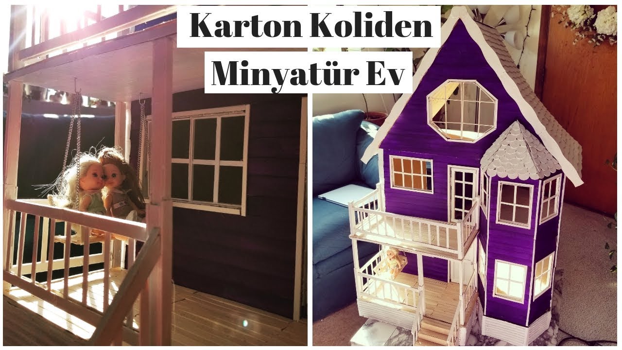 Evdeki Malzemelerle Maket Ev Yapımı | Dış Cephe