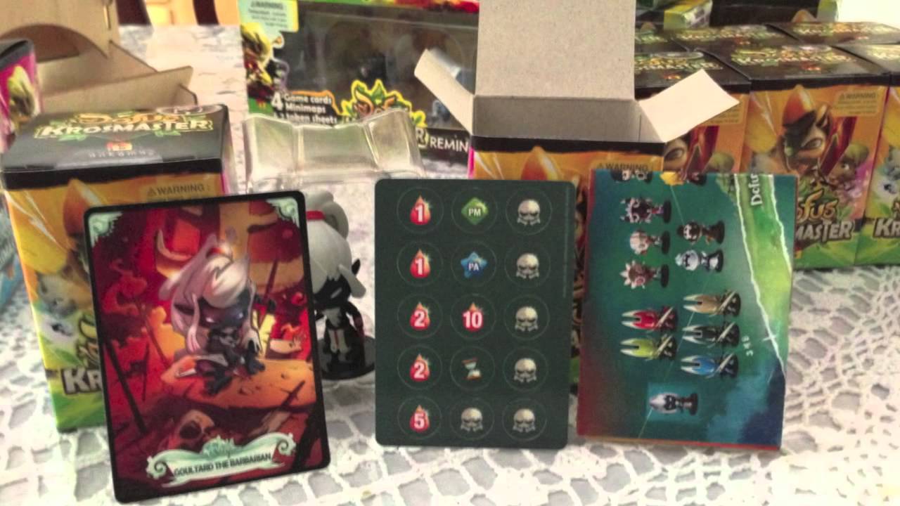Krosmaster Arena - Unboxing Goultard The Barbarian (promo)