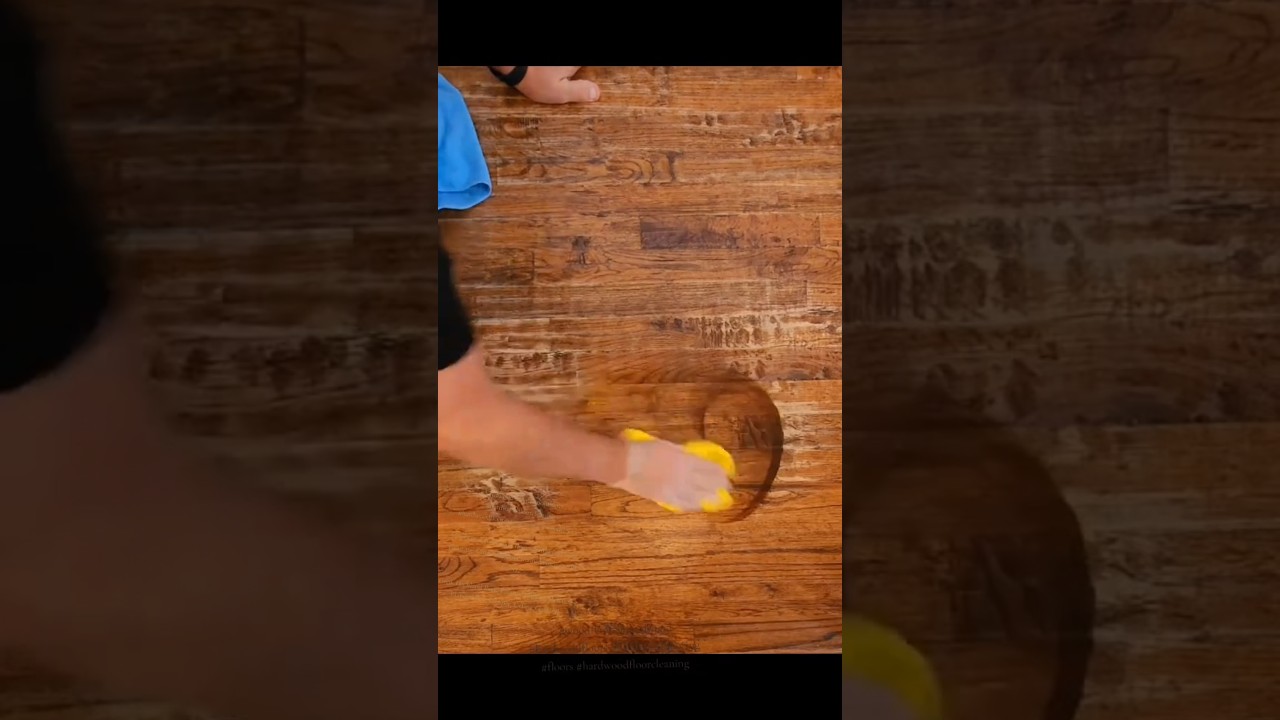 How To Add Color Back to Worn Areas on Your Hardwood Floors #friscotexas