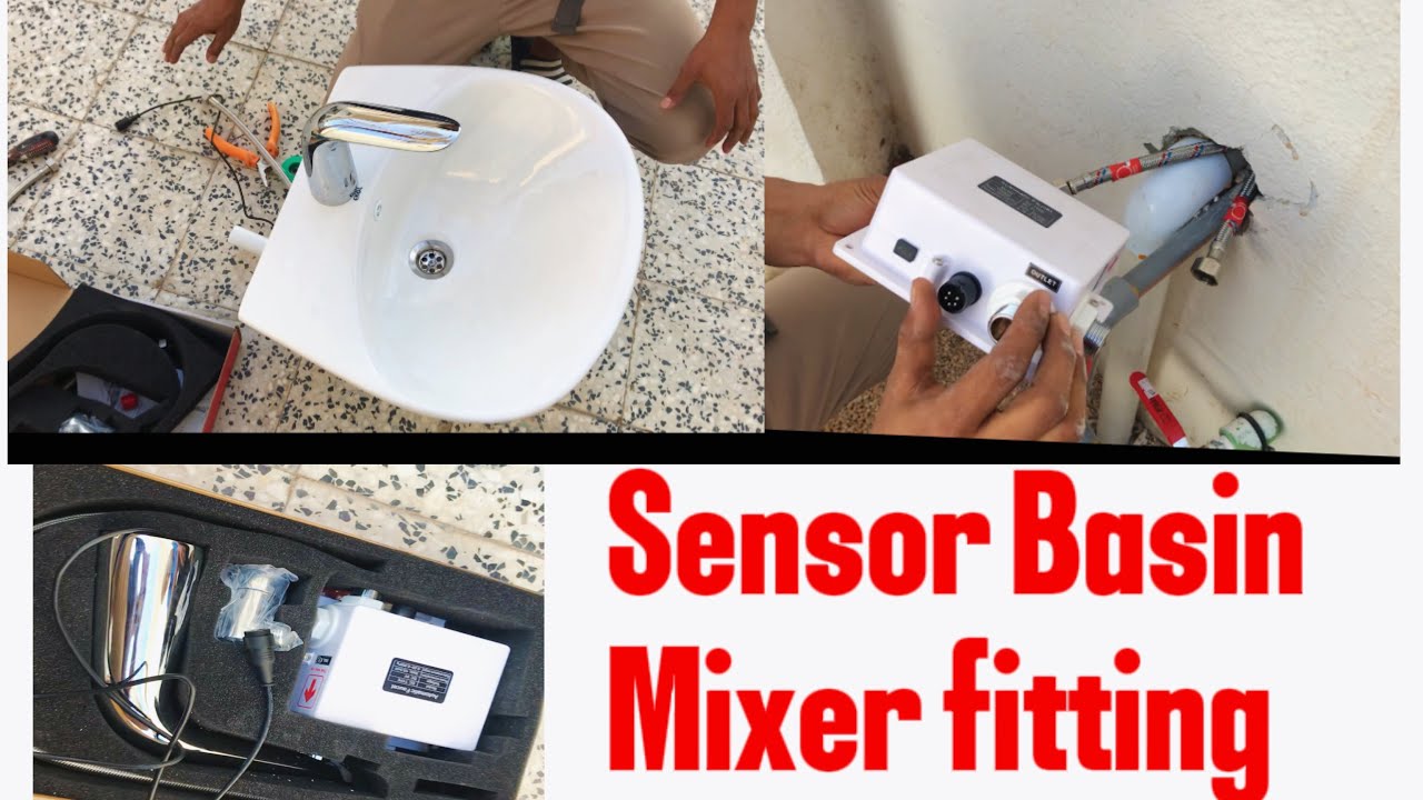 How to install sensor basin mixer/ Automatic sensor basin tap fitting
