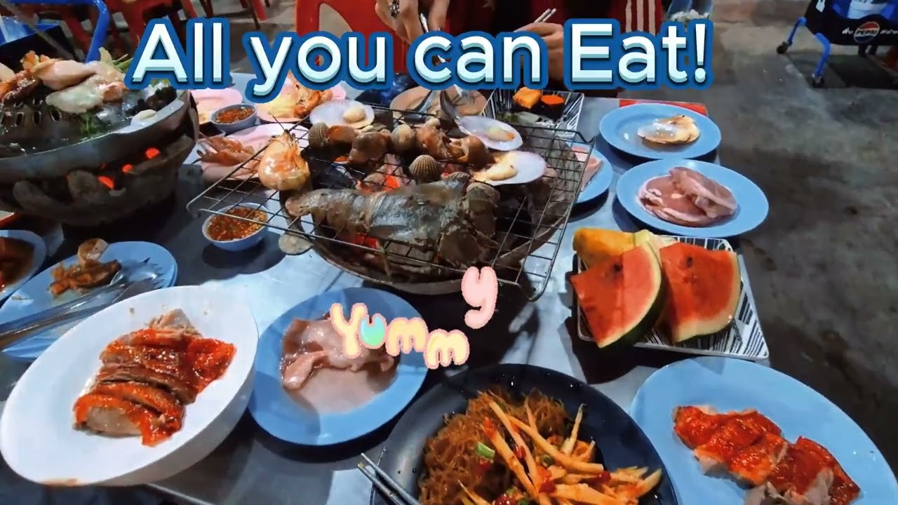 Seafood Feast at Apa Talay Pao & BBQ Buffet Jomtien | A Must-Try BBQ Experience! #travel  #food