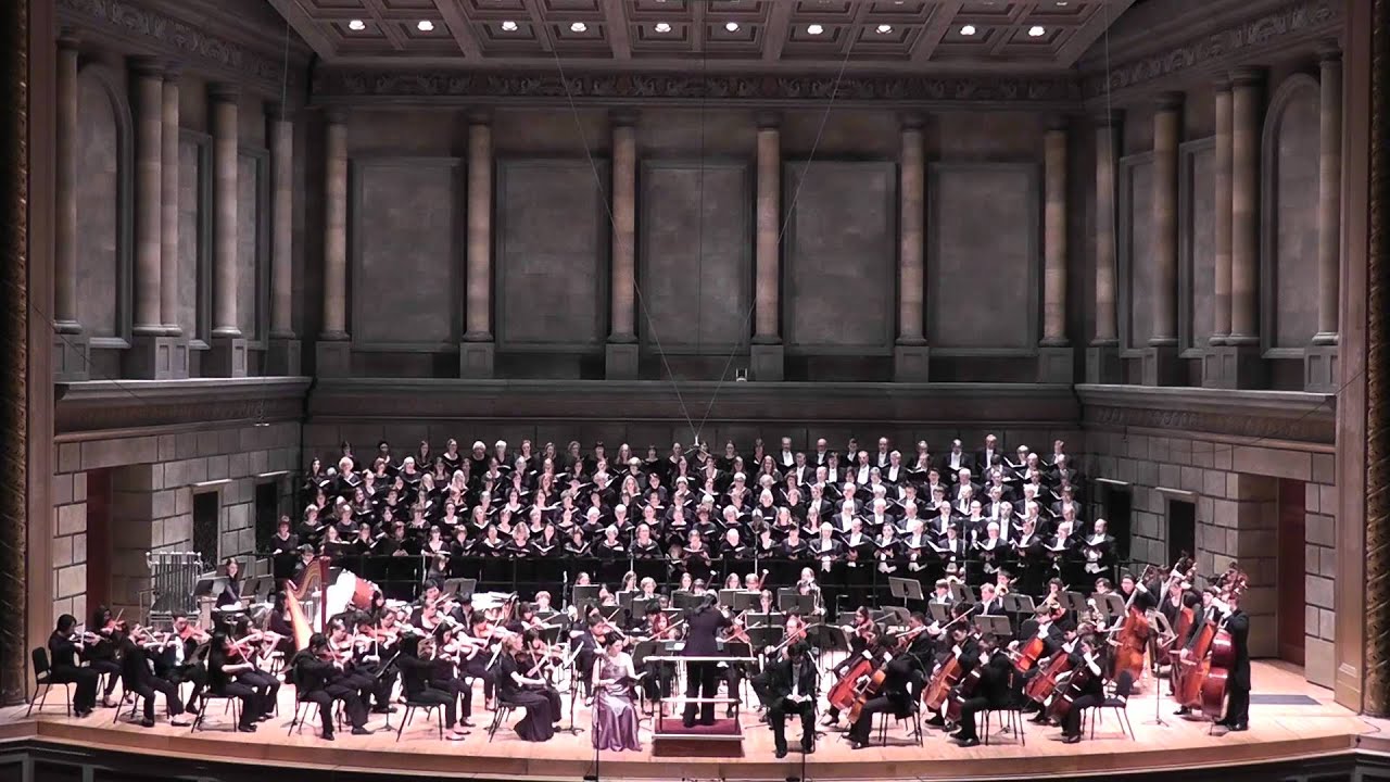 Ralph Vaughan Williams: Dona Nobis Pacem (Eastman-Rochester Chorus; ESSO; Yunn-Shan Ma, conductor)