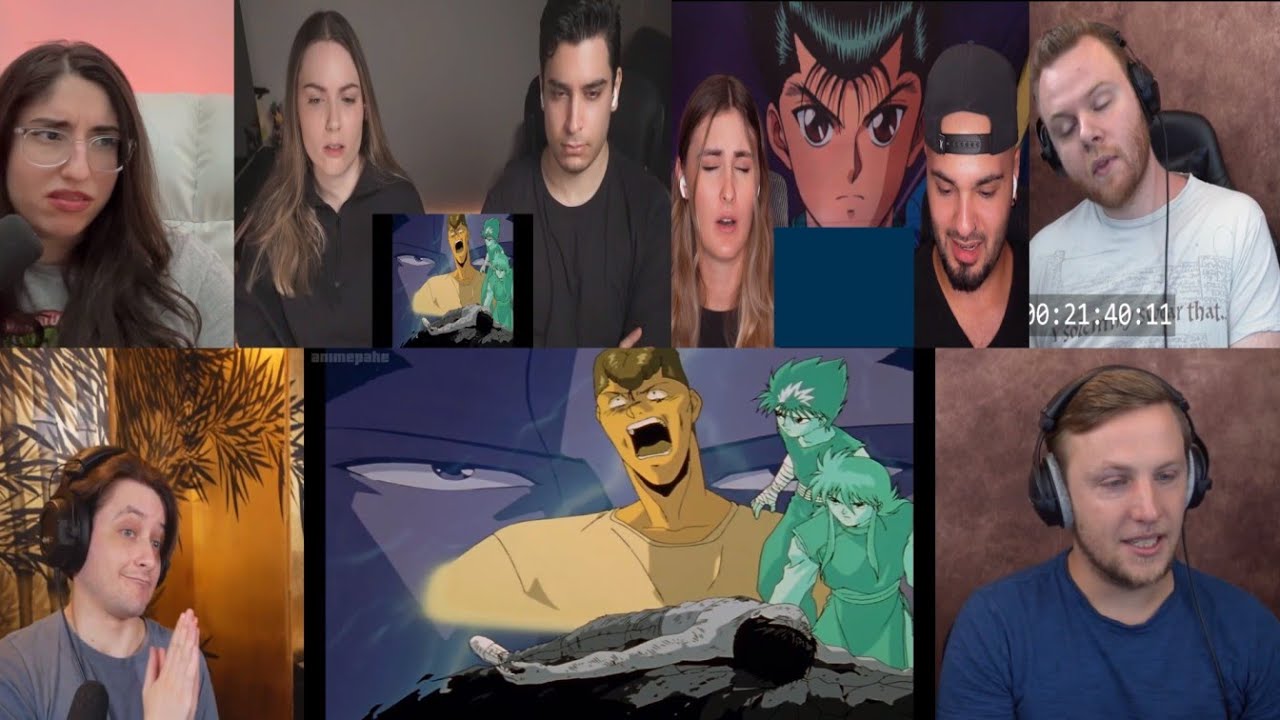 YU YU HAKUSHO EPISODE 89 REACTION MASHUP!!