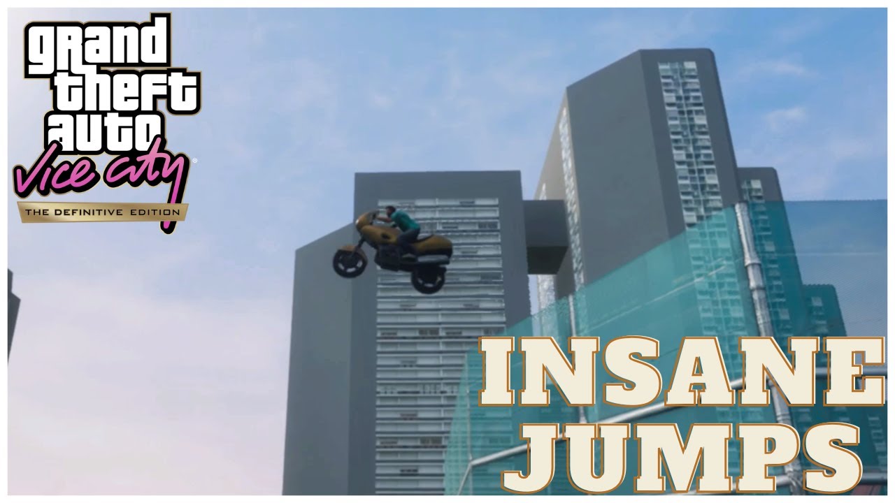 [REUPLOADED] GTA Vice City Insane Jumps #gtavicecity