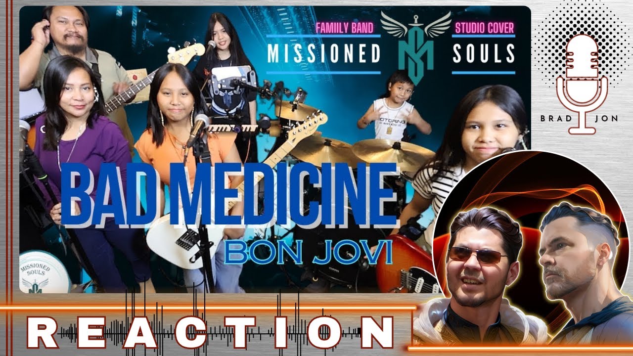 FIRST TIME HEARING | Missioned Souls | Bad Medicine (Bon Jovi: Family Band Cover) | REACTION