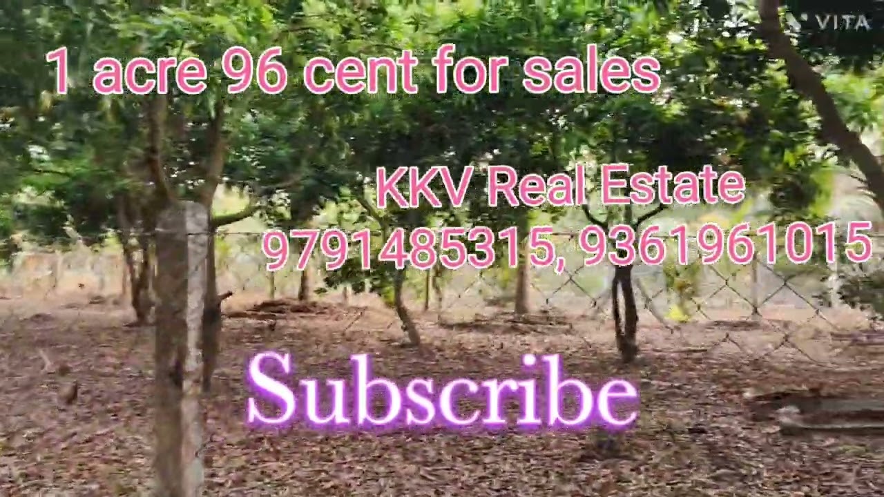 Ad No:157. 1 Acre 96 Cent land for sales near ECR Edaikazhinadu Kadapakkam 