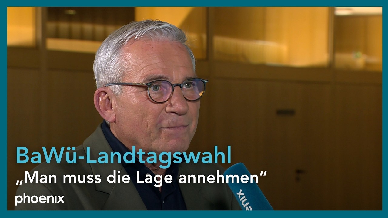 Landtagswahl BaW&uuml;: Stellv. Ministerpr&auml;sident Baden-W&uuml;rttemberg Thomas Strobl bei phoenix