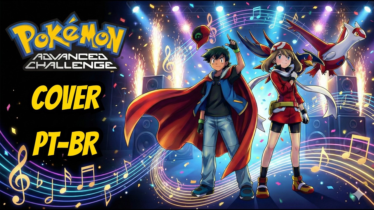Pokémon Advanced Challenge (This Dream) - Abertura Completa (Opening Cover PT-BR) [4K Remaster]