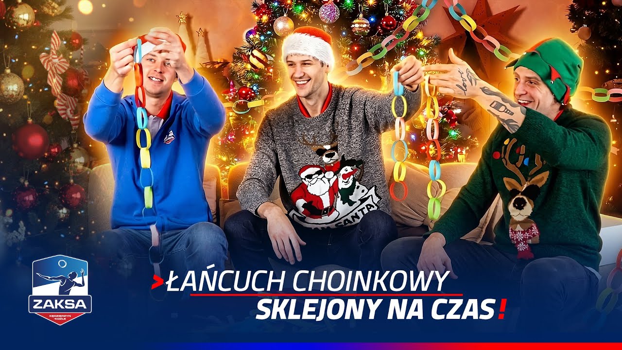 CHRISTMAS VOLLEY CHALLENGE | Najdłuższy łańcuch choinkowy NA CZAS 🔗🎄