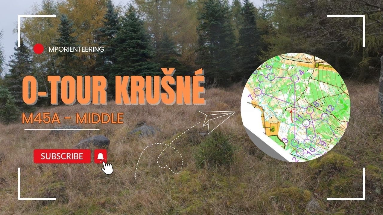 GAPP O-tour Krušné hory - M45A - middle