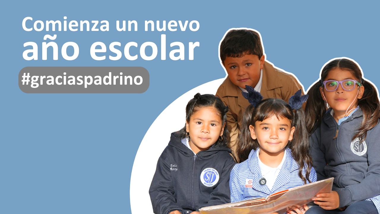 Comienza un nuevo año escolar #graciaspadrino