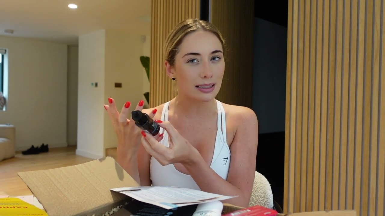 Spend a chatty saturday with me at home! Pr hauls, healthy meals & date night | Saffron Barker