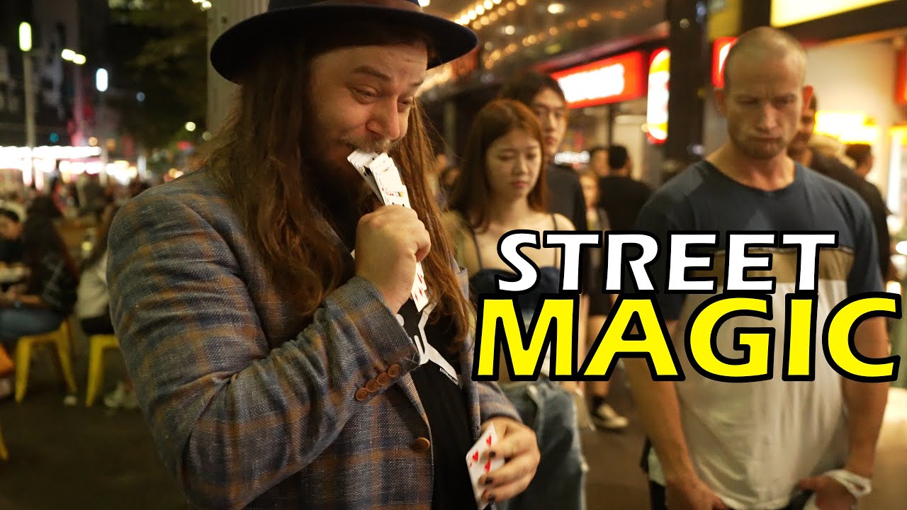 Australian Harry Potter Does STREET MAGIC In REAL LIFE day 76