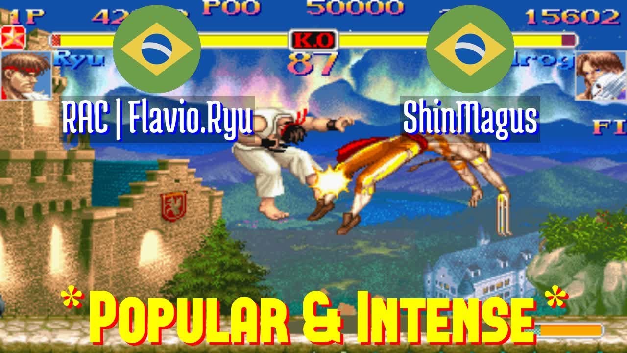 FT5 @ssf2xjr1: RAC | Flavio.Ryu (BR) vs ShinMagus (BR) [Super SF II X ssf2x ssf2 Fightcade] Jan 19