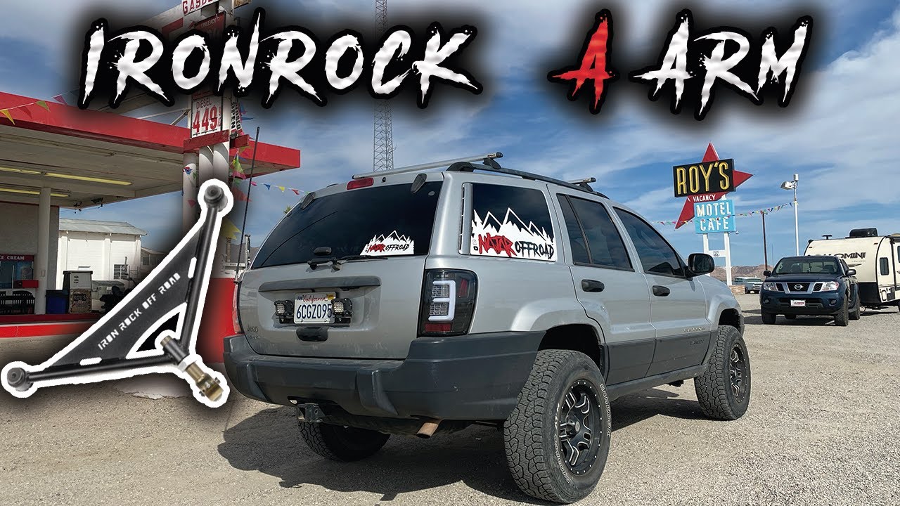 Installing Iron Rock A Arm on Jeep Wj Grand Cherokee | Najar Offroad