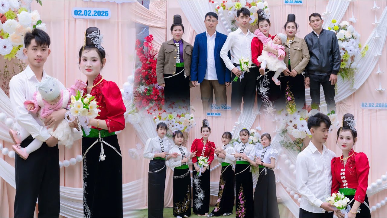 Lấy Đồ + Đám Cưới Dân Tộc Thái Tây Bắc | Phương Uyên & Văn Kiên , Bản Thôm1, Xã Thuận Châu T. Sơn La