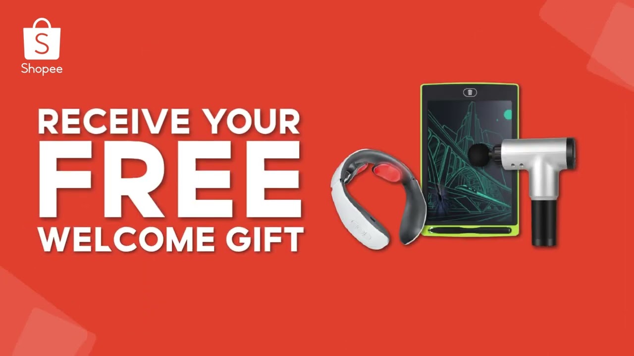 Are you new to Shopee? Check out your free welcome gift now!