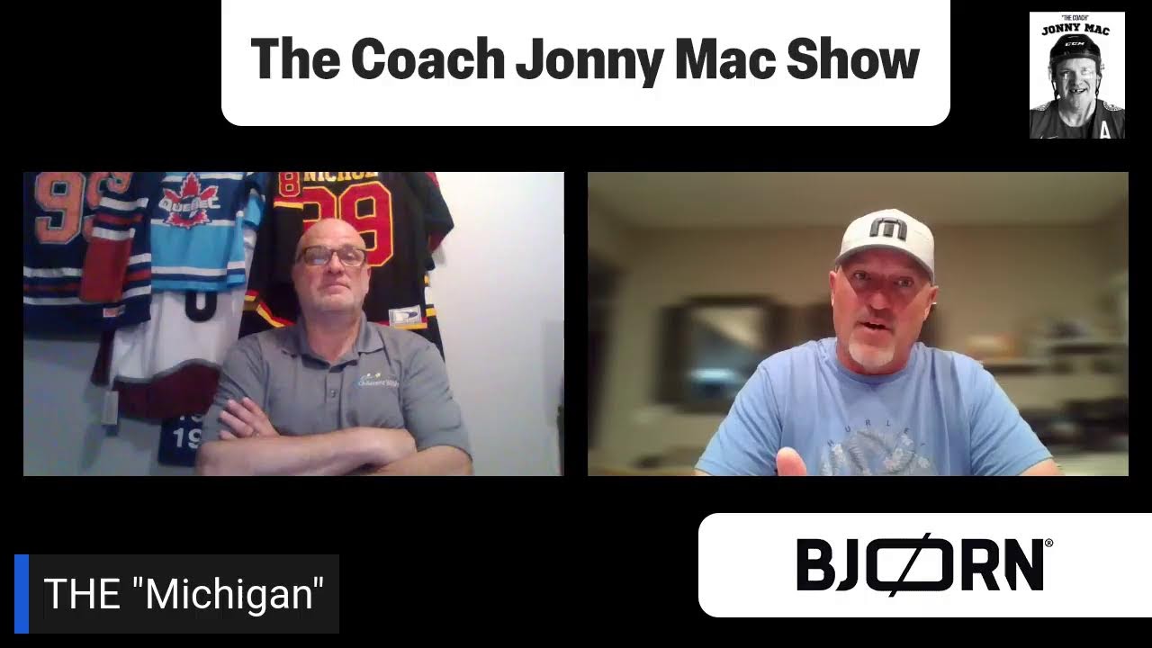 The Coach with The Inventor of "The Michigan", Bill Armstrong