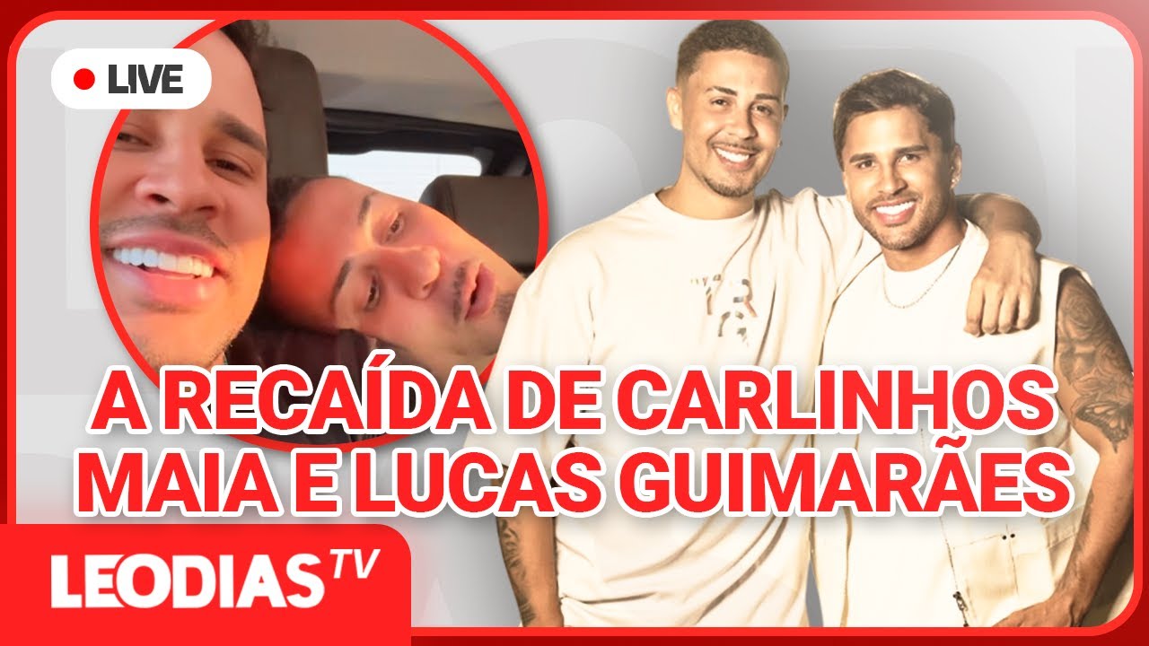 A RECA&Iacute;DA DE CARLINHOS MAIA E LUCAS GUIMAR&Atilde;ES | JORNAL DOS FAMOSOS | LeoDias TV
