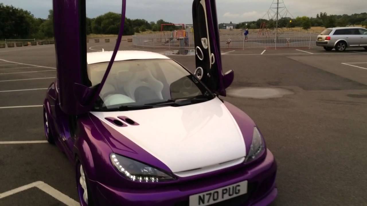 jL Audio Peugeot 206 Modified Car with Air Ride