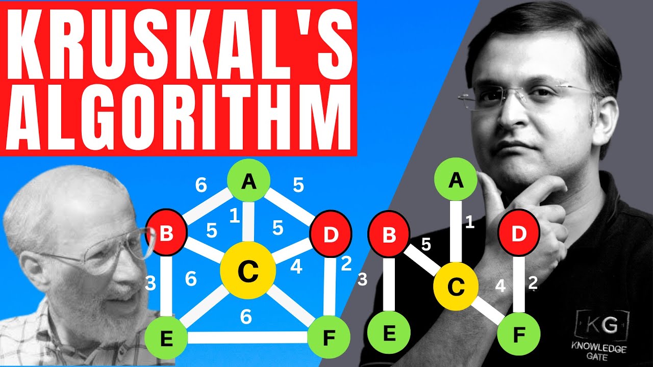 Kruskal Algorithm for Minimum Spanning Tree | Greedy method | Data Structures and Algorithms (DSA)
