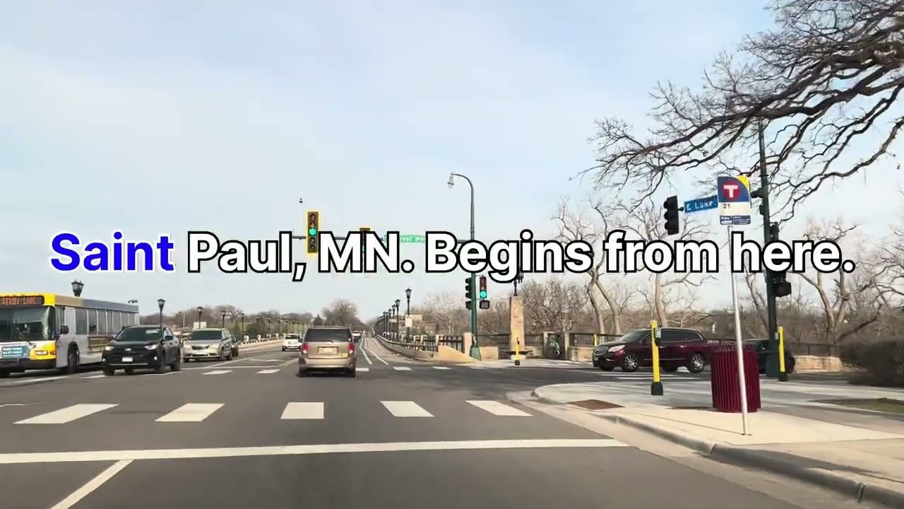 From Lake Street Minneapolis Minnesota To Saint Paul Minnesota.