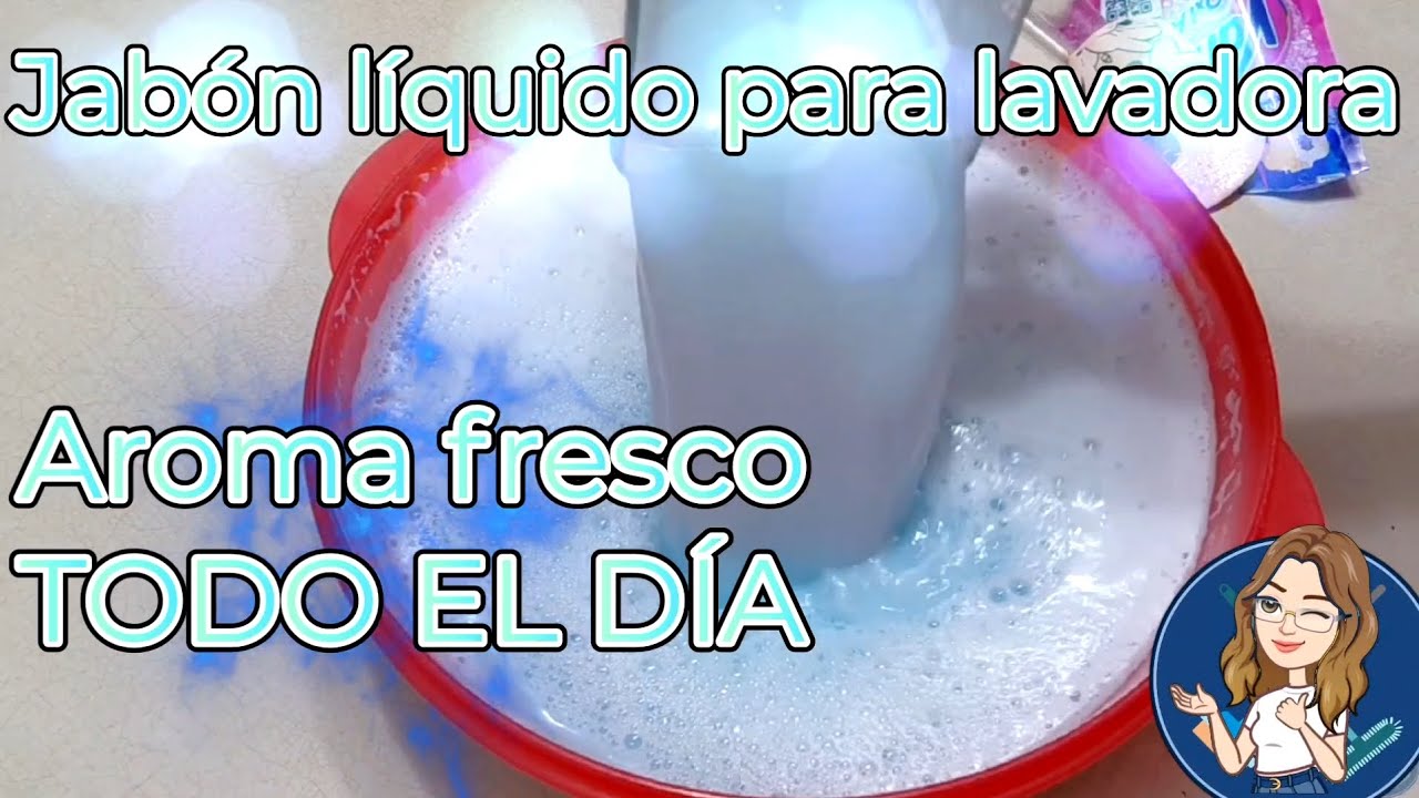 Jabón líquido para lavadora AROMA FRESCO TODO EL DÍA 